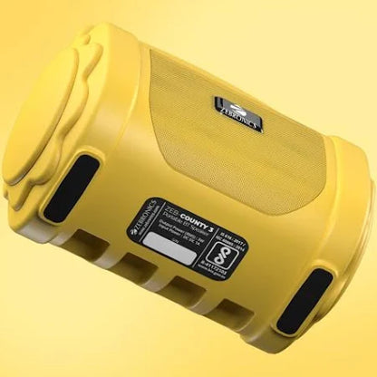 ZEBRONICS Zeb-COUNTY 3- YELLOW Bluetooth Speaker