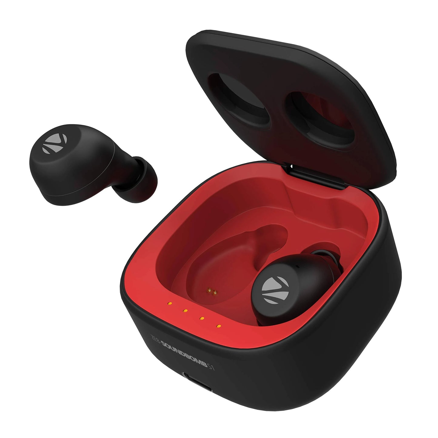 ZEBRONICS Zeb-SOUND BOMB S1-RED&BLACK