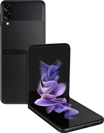 Samsung Galaxy Z Flip3 5G (Phantom Black, 8GB RAM, 128GB Storage)