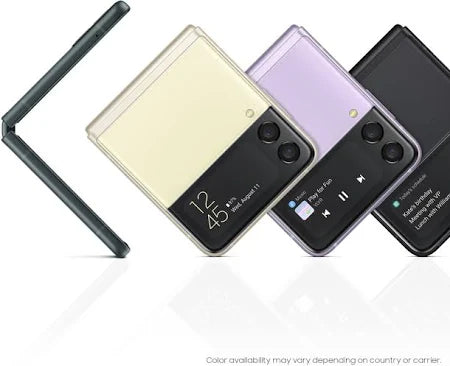 Samsung Galaxy Z Flip3 5G (Phantom Black, 8GB RAM, 128GB Storage)