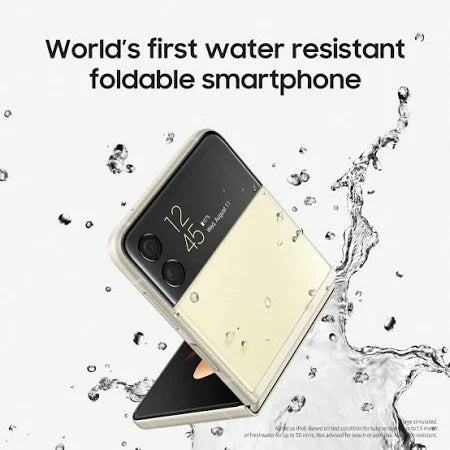 Samsung Galaxy Z Flip3 5G (Phantom Black, 8GB RAM, 128GB Storage)