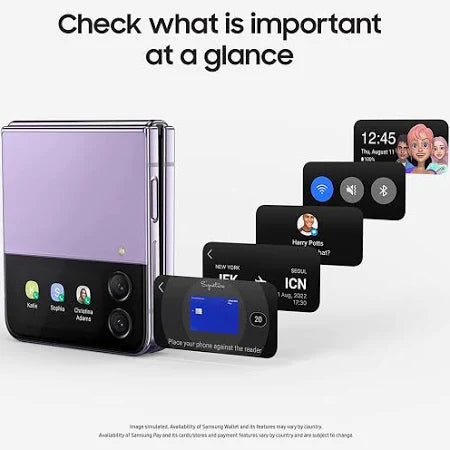 Samsung Galaxy Z Flip4 5G (Bora Purple, 8GB RAM, 256GB Storage)