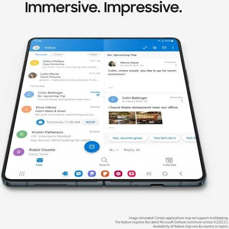 Samsung Galaxy Z Fold4 5G (Phantom Black, 12GB RAM, 256GB Storage)