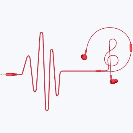 ZEBRONICS Zeb-BRO PRO in Ear Wired Stereo Earphones Red