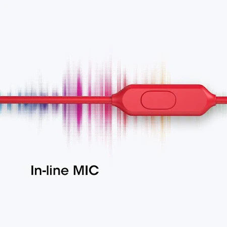 ZEBRONICS Zeb-BRO PRO in Ear Wired Stereo Earphones Red