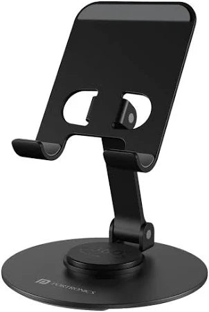 Mobile Phone Stand 360° Rotation Height and Angle Adjustable Cell Phone Stand