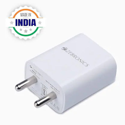 ZEBRONICS Zeb-MA5222 Charger (WHITE)